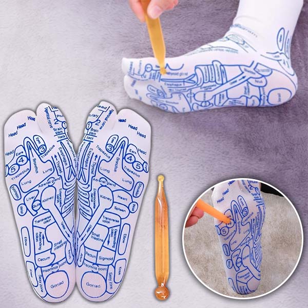 Aktivirajte zdravstvene točke – refleksološke čarape za svakodnevnu masažu | FEETRA