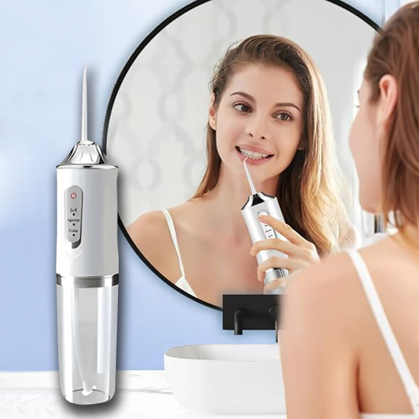 Bežični oralni tuš - 4 nastavka, USB punjenje | TOOTHCLEANSO