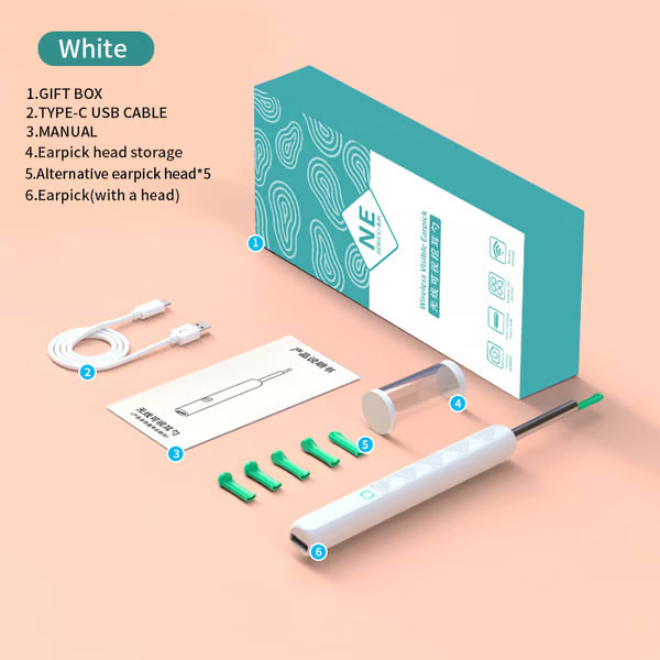 HD vizualni čistač ušiju | EARSCAN