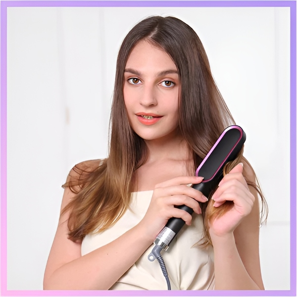 Keramičko glačalo i češalj za kosu | LISSEYA