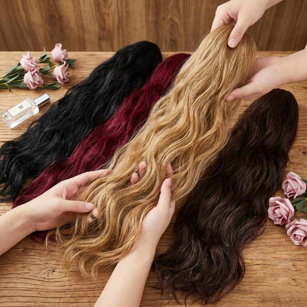 Duga valovita ekstenzija za rep | WAVYPONY