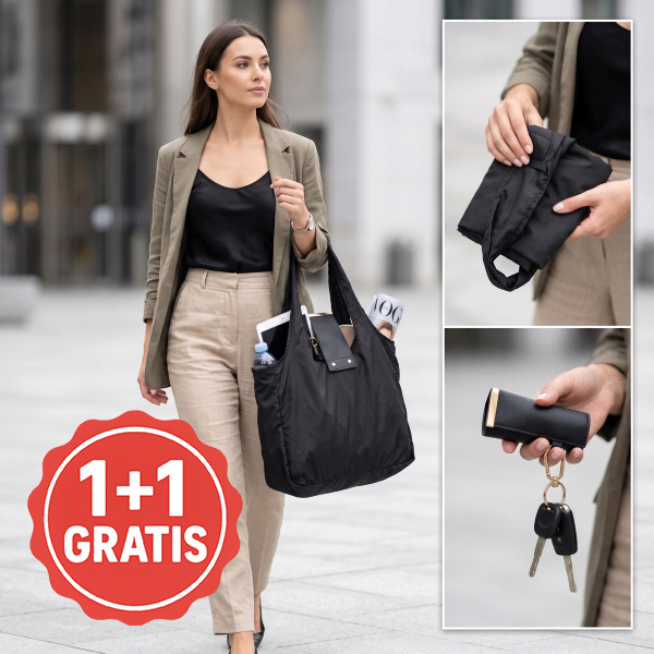 Preklopna kožna torba | SHIFTBAG 1+1 GRATIS