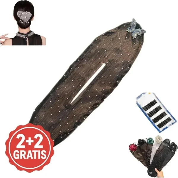 Umetak za punđu s cvjetnim i leptirastim uzorcima (4 kom) | BUNELUX 2+2 GRATIS